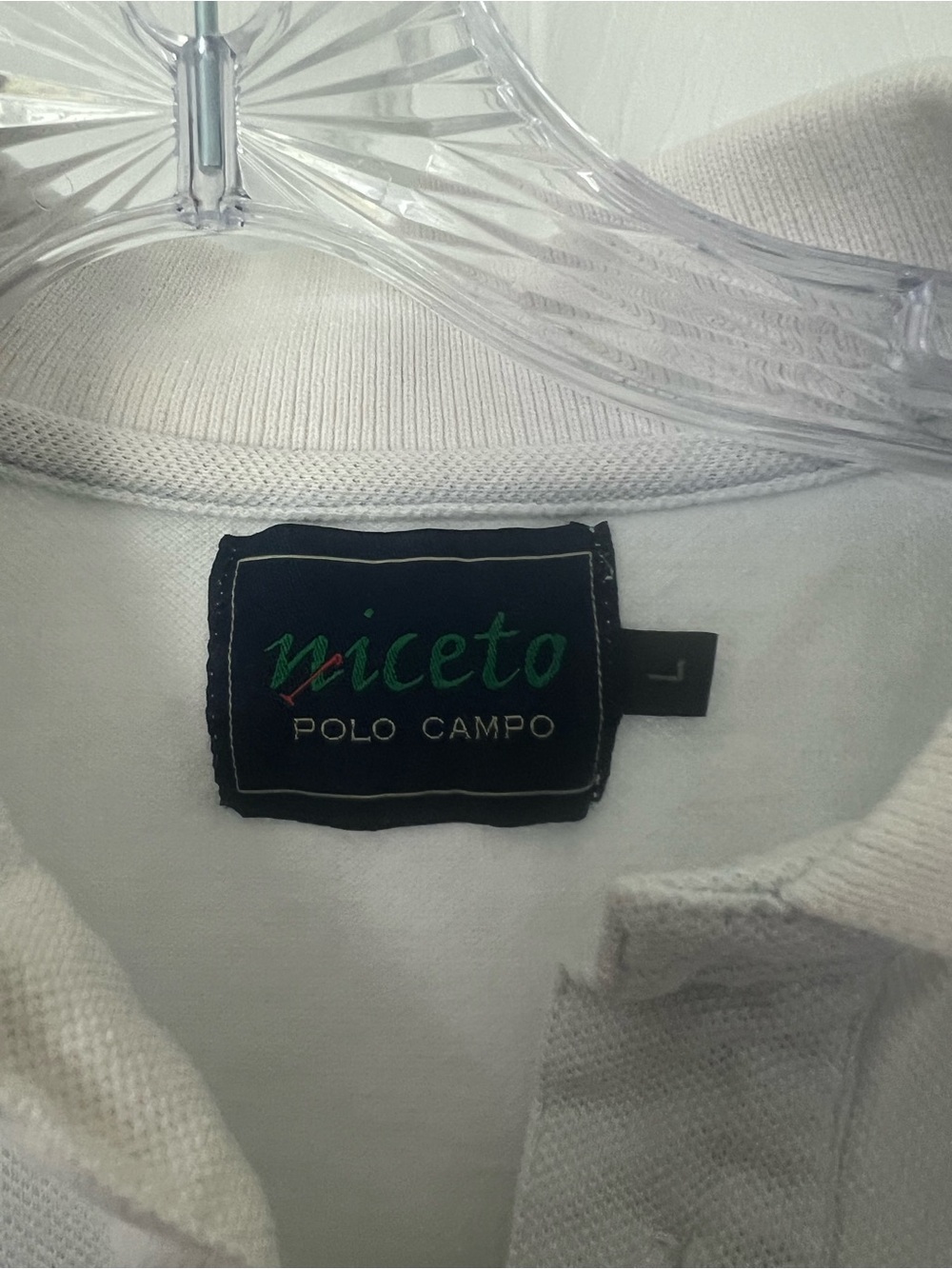 Men's Light Blue Rugby Polo ShirtArgentino - Picture 6 of 6